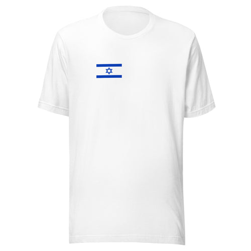 National Flag Shirts - Collection 16 Israel / S / White