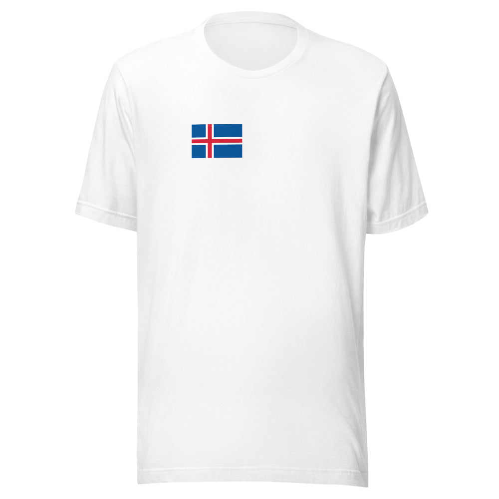 National Flag Shirts - Collection 16 Iceland wshirt-s