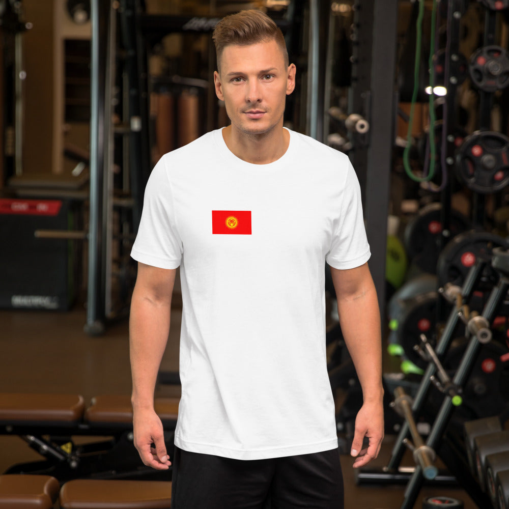 National Flag Shirts - Collection 18 Kyrgyzstan wshirt-m