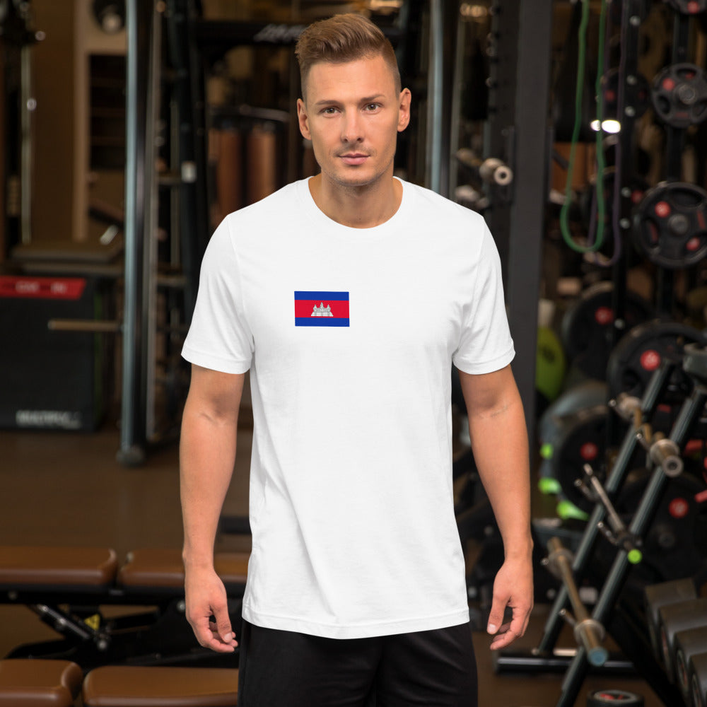 National Flag Shirts - Collection 18 Cambodia wshirt-m