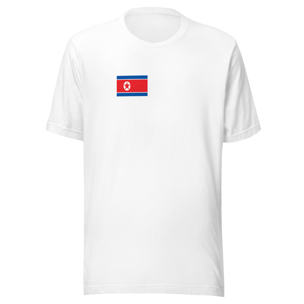 National Flag Shirts - Collection 19 North Korea wshirt-s