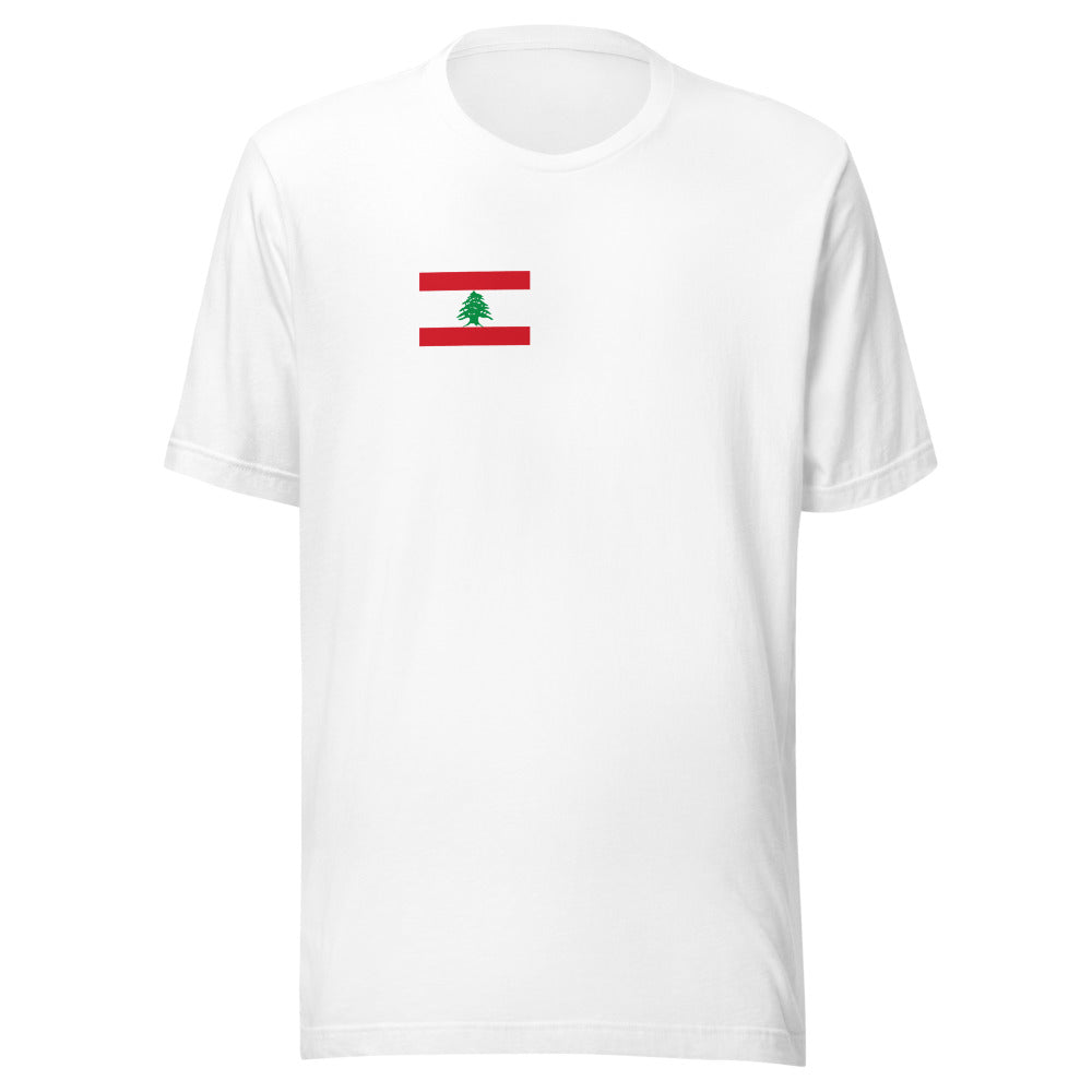 National Flag Shirts - Collection 20 Lebanon wshirt-s
