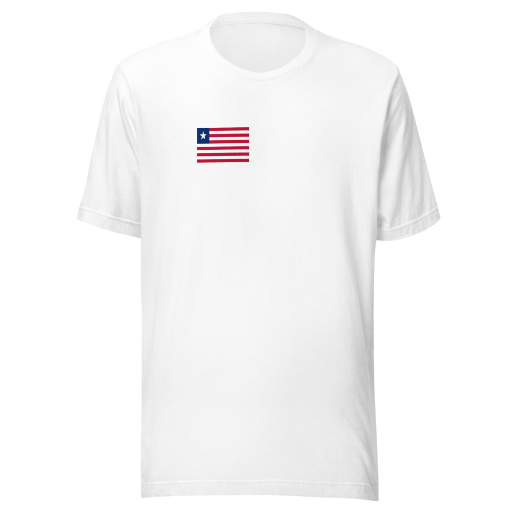 National Flag Shirts - Collection 20 Liberia wshirt-s