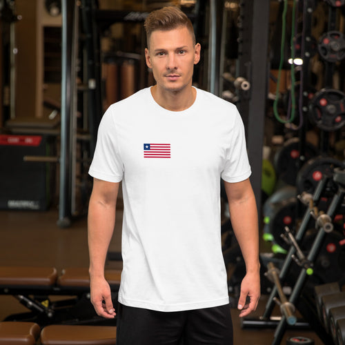 National Flag Shirts - Collection 20 Liberia / S / White