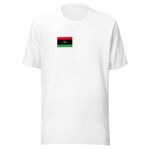 National Flag Shirts - Collection 21 Libya / S / White