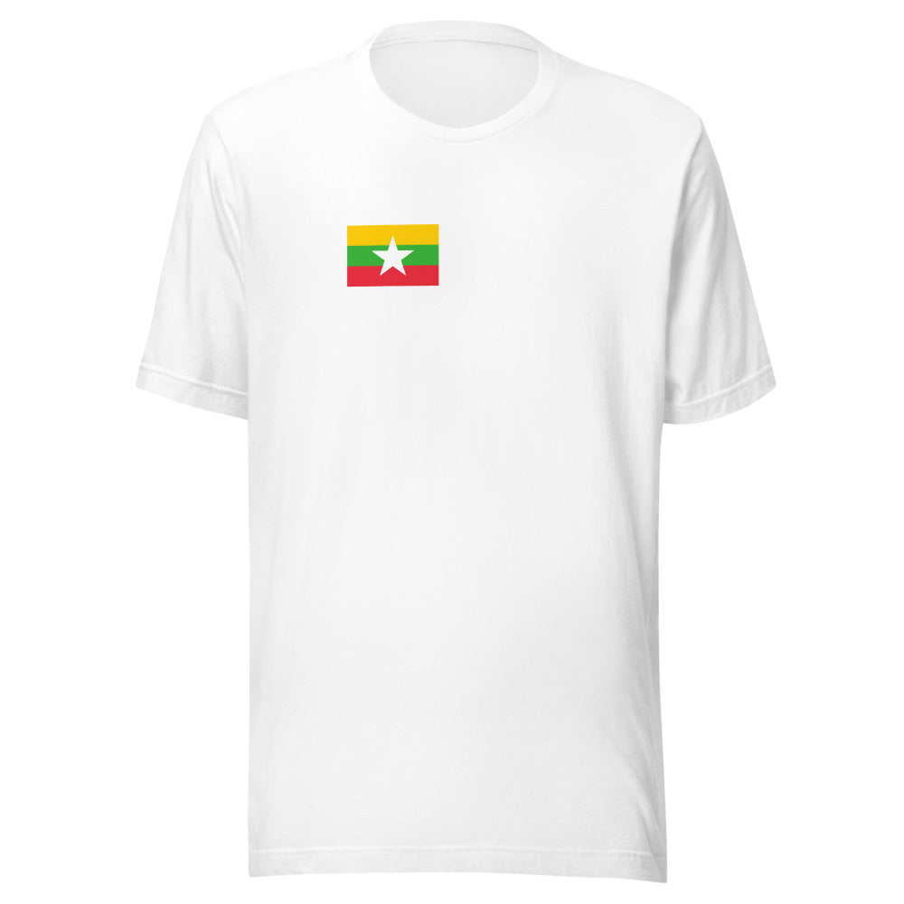 National Flag Shirts - Collection 23 Myanmar wshirt-s