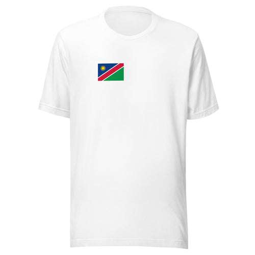 National Flag Shirts - Collection 25 Namibia / S / White