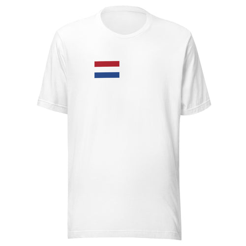 National Flag Shirts - Collection 26 Netherlands / S / White