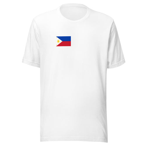 National Flag Shirts - Collection 28 Philippines / S / White