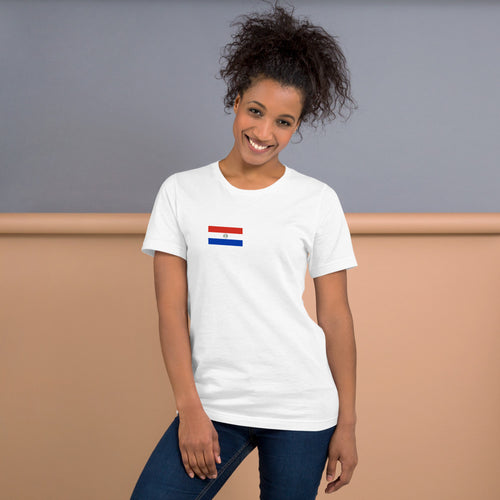 National Flag Shirts - Collection 29 Paraguay / S / White