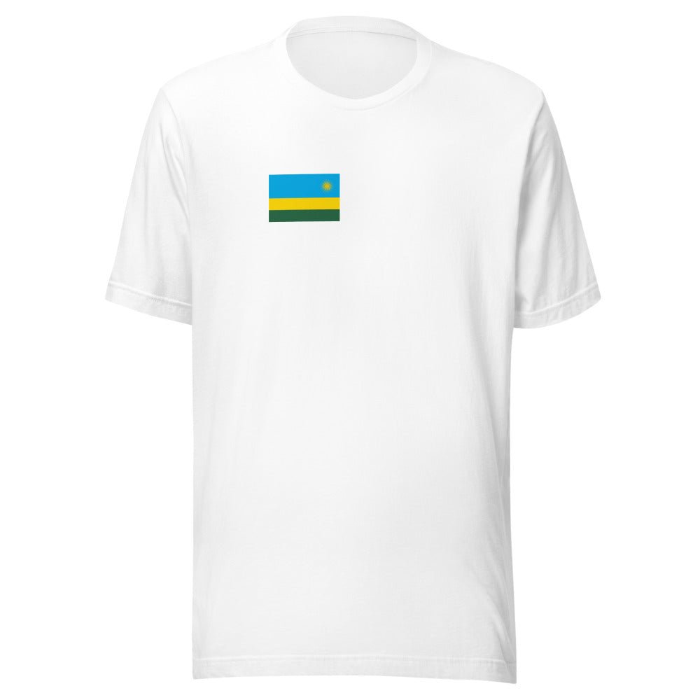 National Flag Shirts - Collection 30 Rwanda wshirt-s