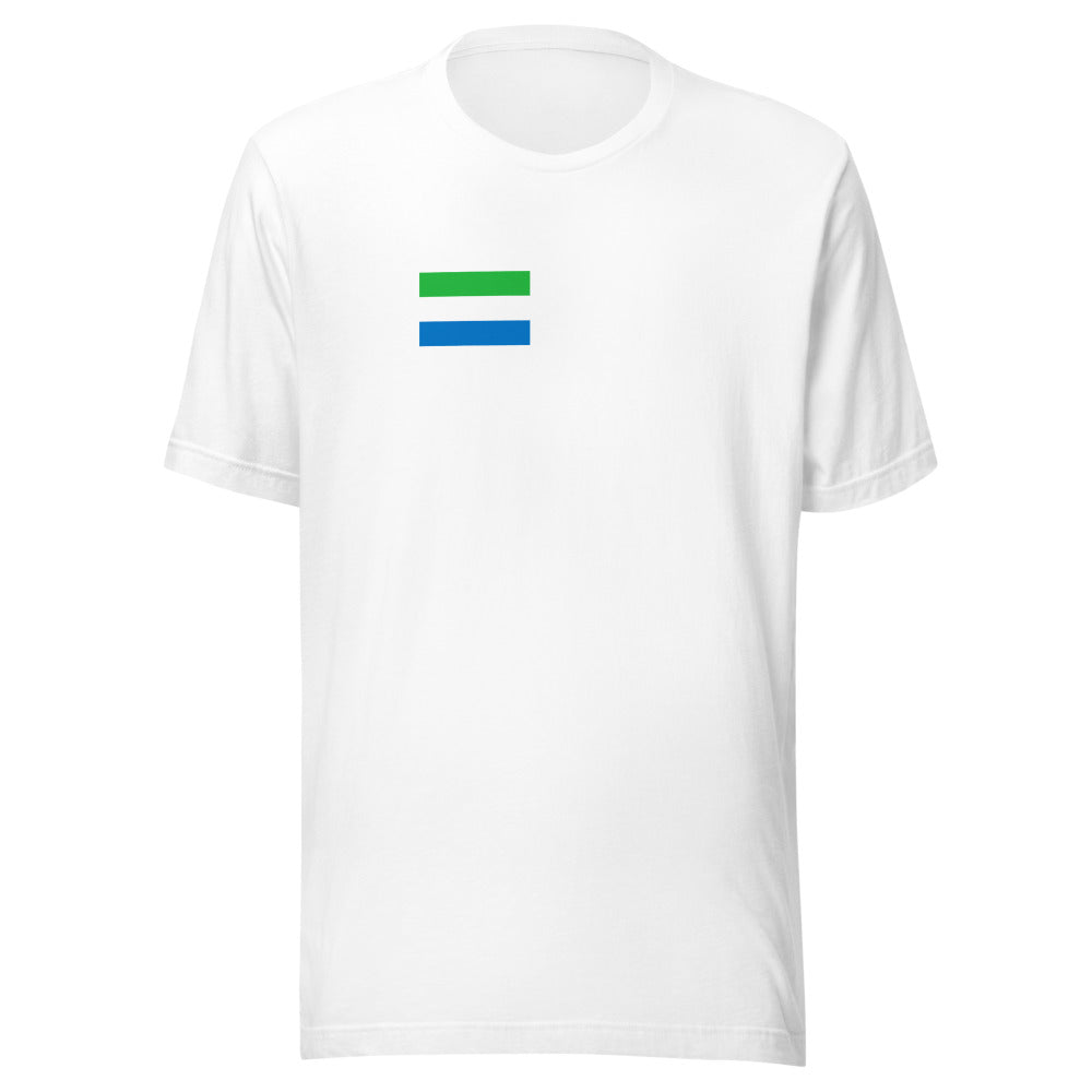 National Flag Shirts - Collection 32 Sierra Leone wshirt-s