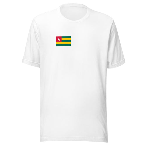 National Flag Shirts - Collection 34 Togo / S / White
