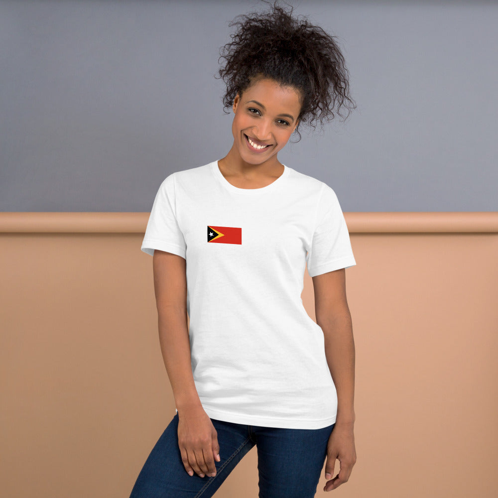 National Flag Shirts - Collection 34 Timor-Leste wshirt-m