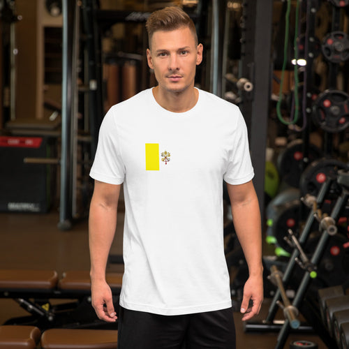 National Flag Shirts - Collection 37 Vatican City / S / White